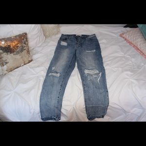 Distressed Jeans